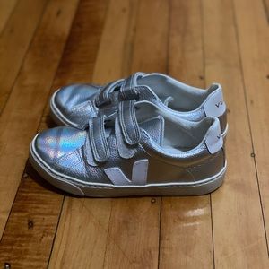 VEJA silver sneakers